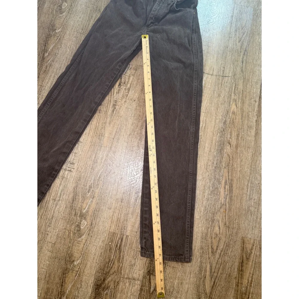 Wrangler Vintage 14MWZKL Cowboy Cut Brown Jeans Made in USA 26x31 High Rise